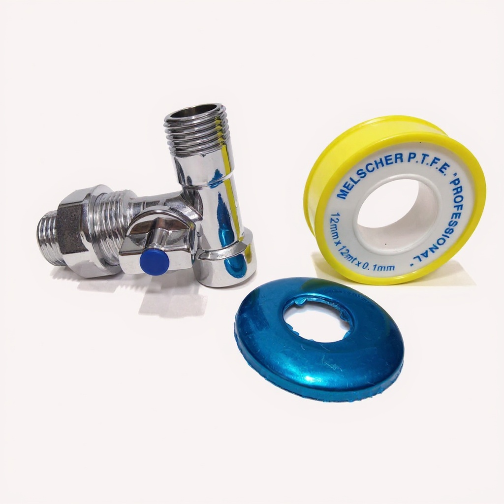 3-Way Corner Valve M1/2–F1/2–M3/4